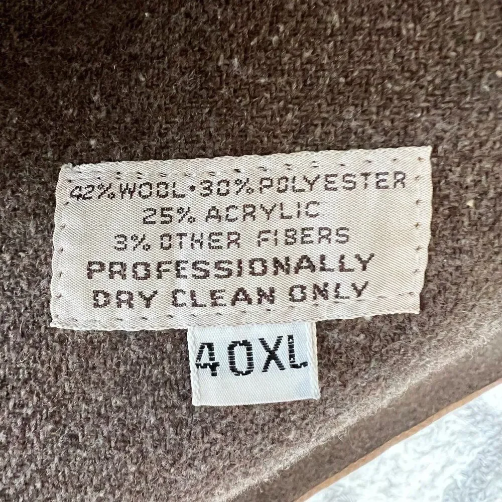 Vintage 90's Men's Christian Dior Wool Lined Double Breasted Belted Trench Coat